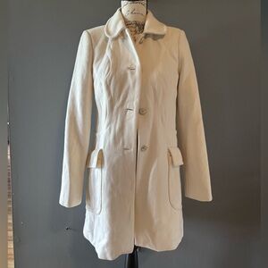 Juicy Couture Vintage Elegant Cream Coat